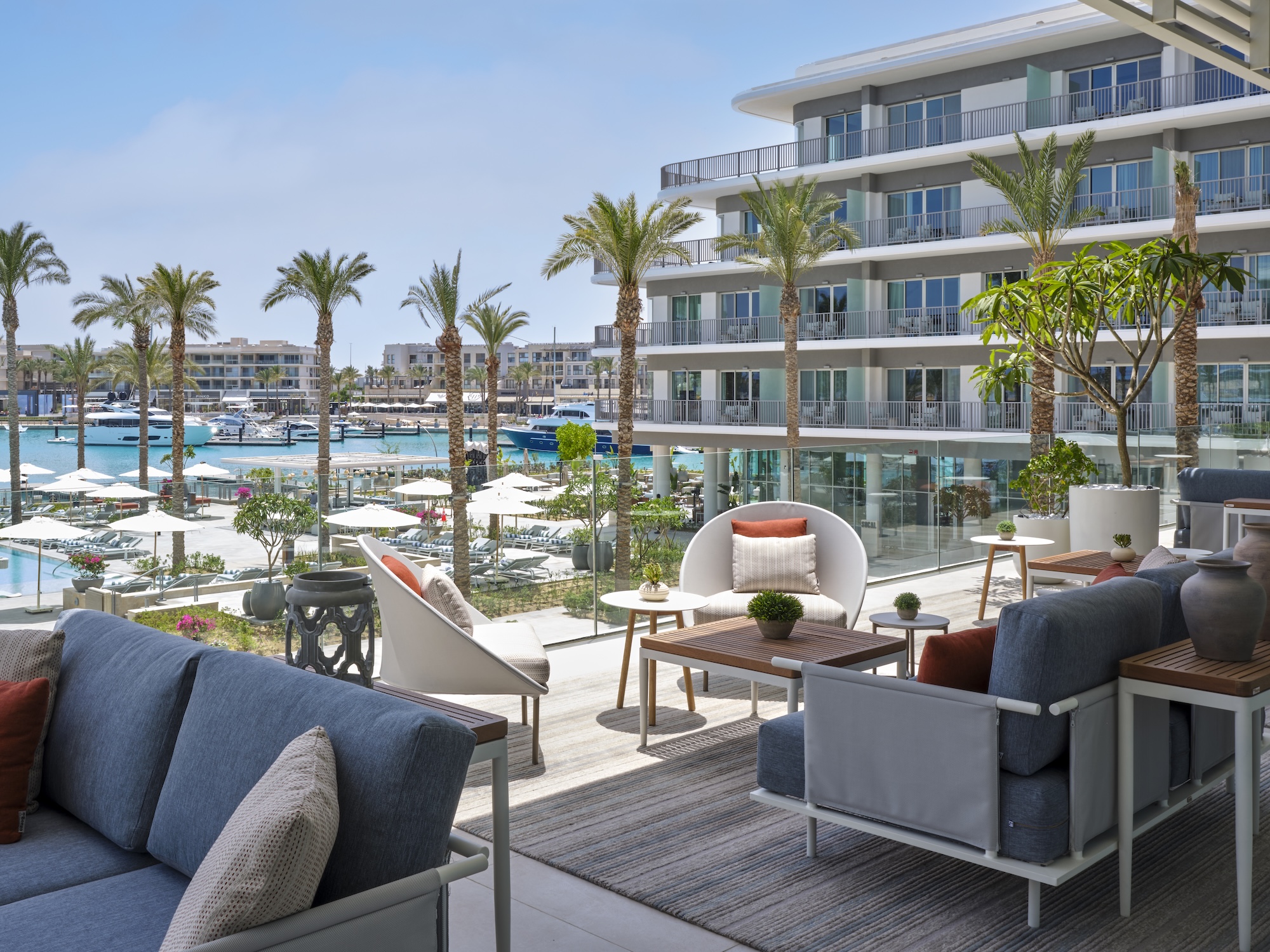 Marassi - Hotel and Resorts - Vida Marina Resort Marassi - Lobby Terrace